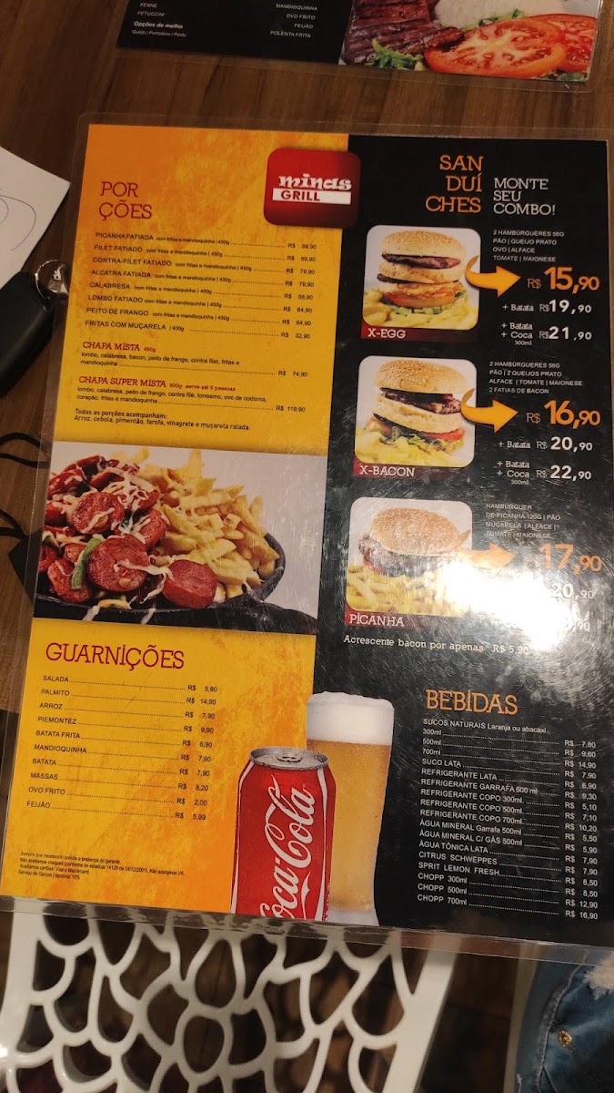 Minas Grill Menu - Image 2